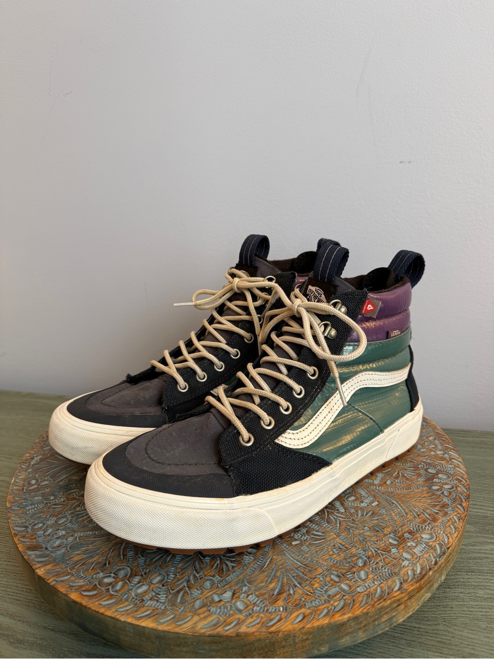 Vans Sk8-Hi Mte 2.0 All Weather Dx Platform High Top Sneaker Men’s Size 10 - Picture 14 of 14